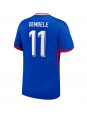 Frankreich Ousmane Dembele #11 Heimtrikot EM 2024 Kurzarm